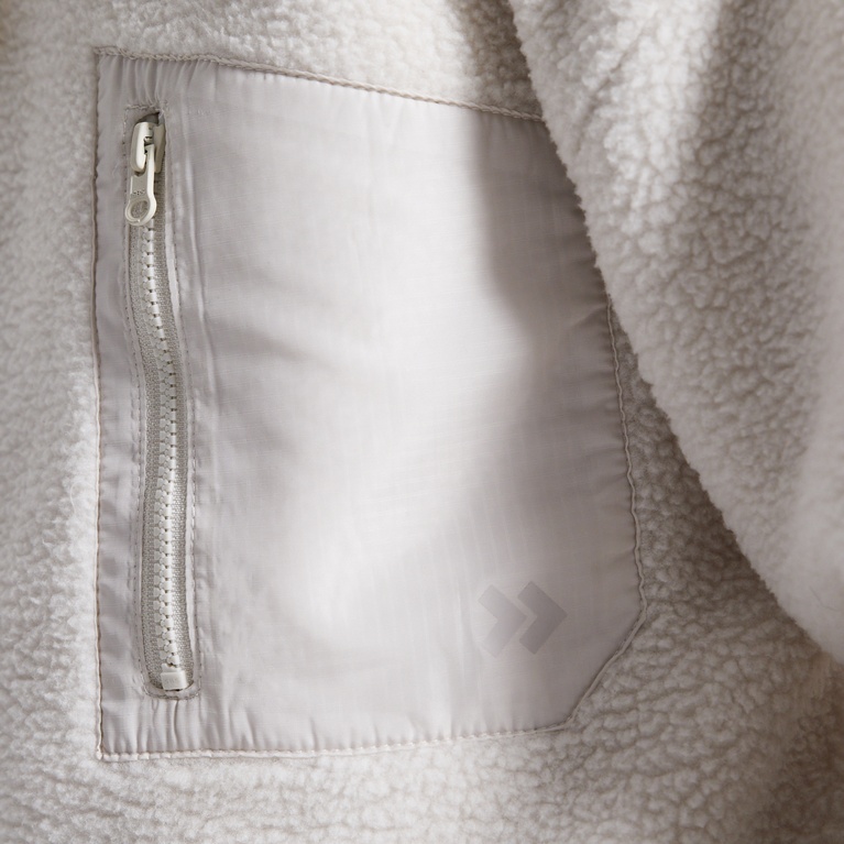 Pile sweatshirt "Active pile" Off white